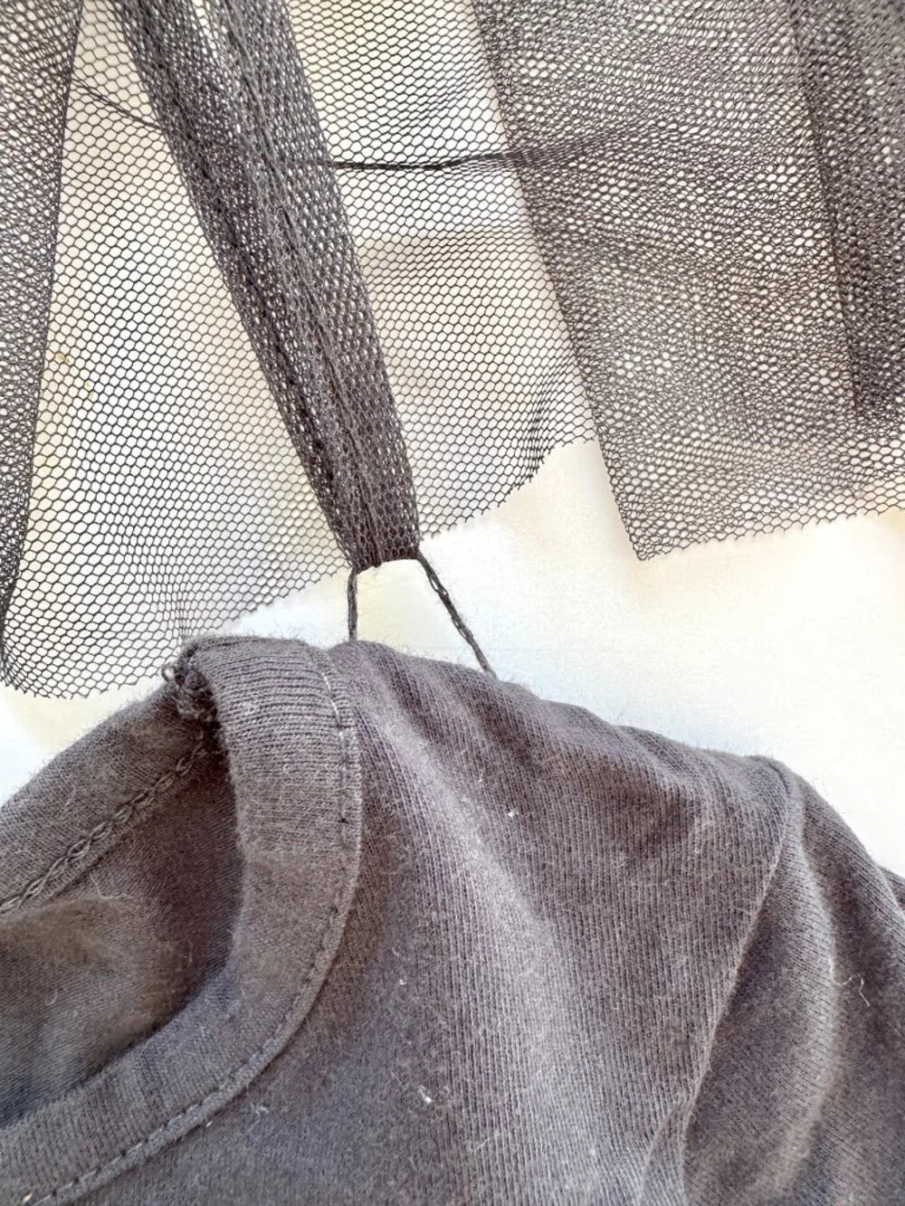 Cotton On Kids Girls Grey Tulle Tutu Dress Sz 3 Tiered